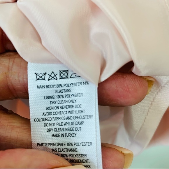 NWT French Connection 'Kantha' Crepe Sheath Dress in Capri Blush - Picture 9 of 10